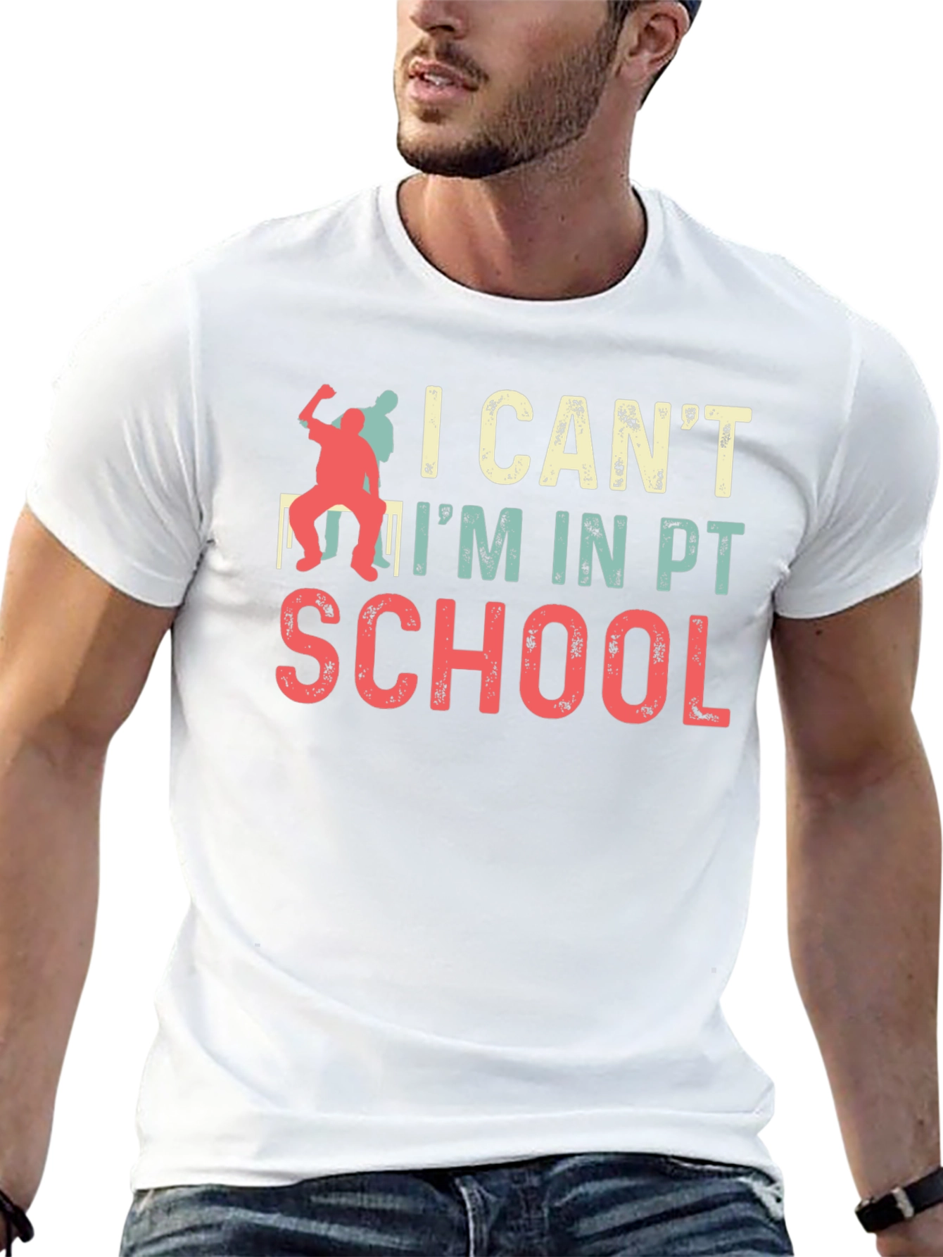 I Cant Im in PT School T-Shirt