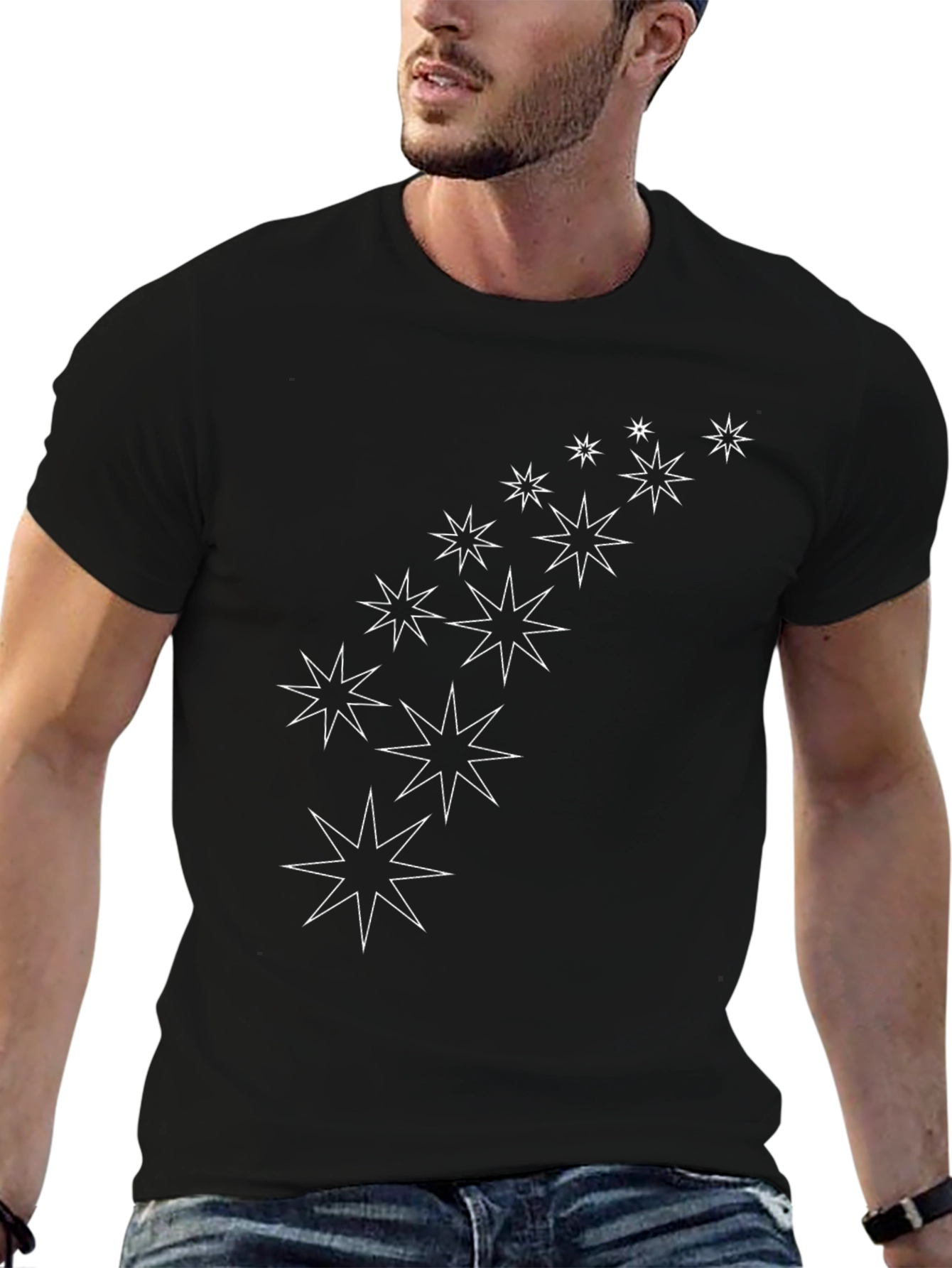 Starry Night Black T-Shirt