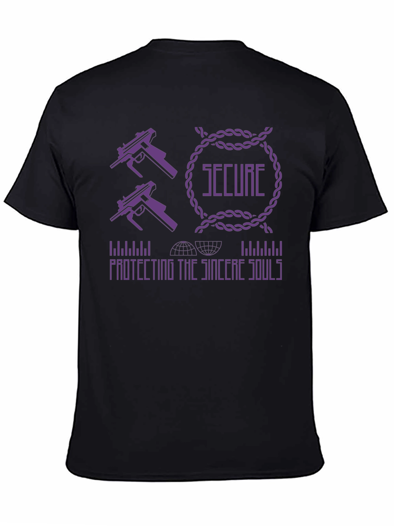 Secure Graphic Print T-Shirt