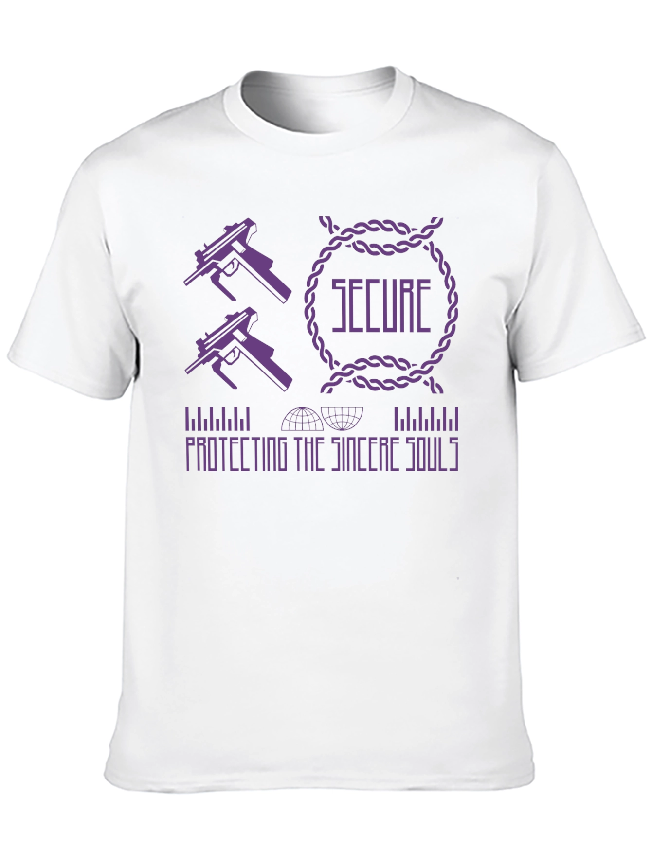 Secure Graphic Print T-Shirt