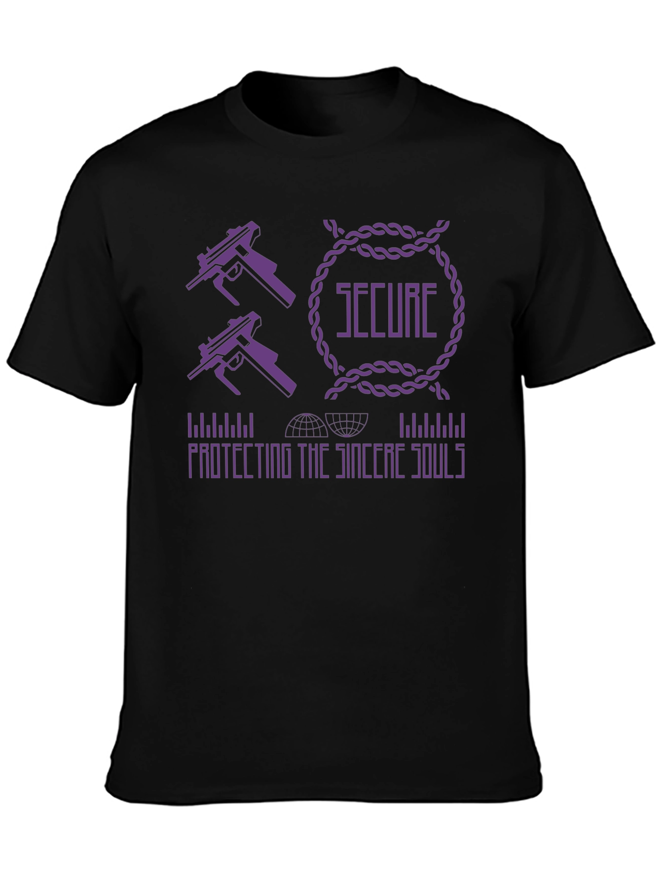 Secure Graphic Print T-Shirt