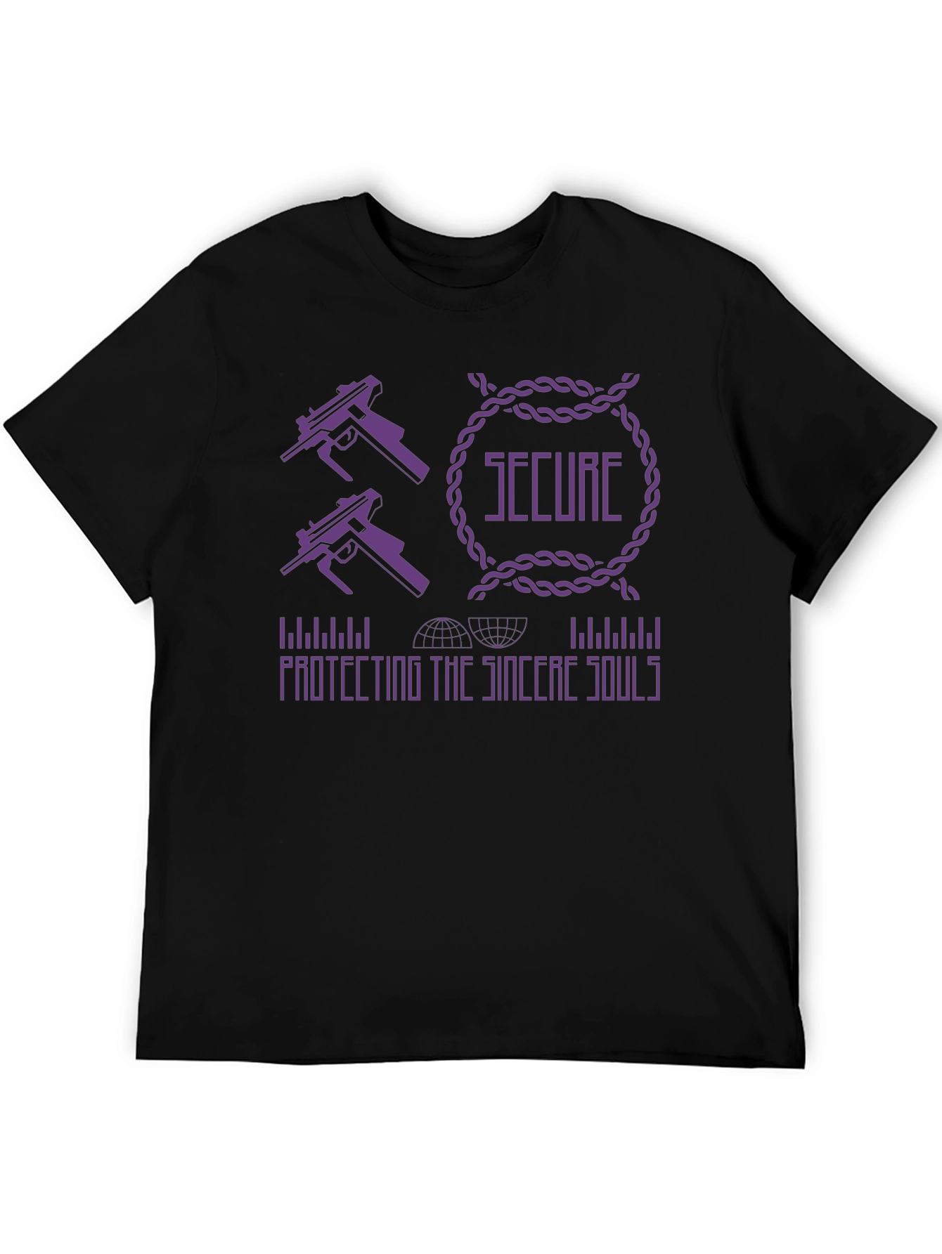 Secure Graphic Print T-Shirt