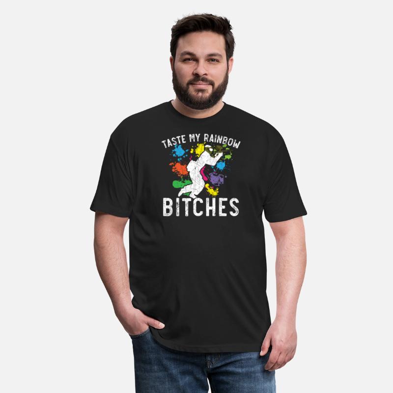 Taste My Rainbow Bitches Paintball Player