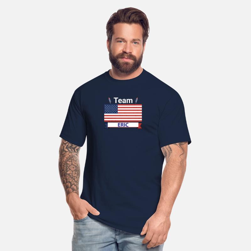 Team Eric USA American Flag Stars Stripe