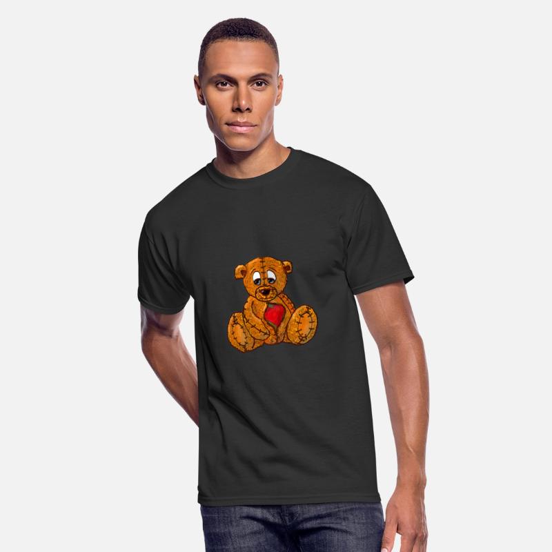 Teddy bear with a broken heart