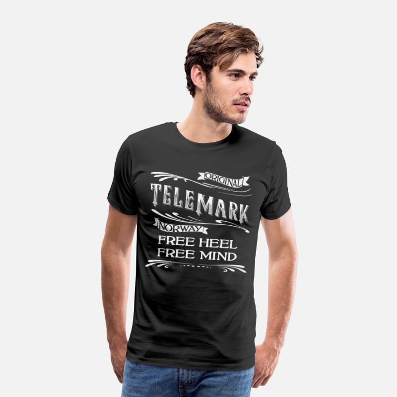 Telemark Ski Uphill Skiing Free Heel Retro Vintage