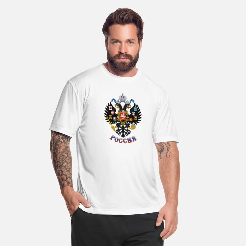 The coat of arms of Russia