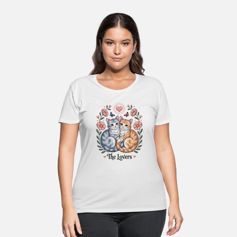 The Lovers Tarot Cat Design