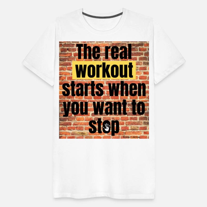 The real workout starts when you want to stop