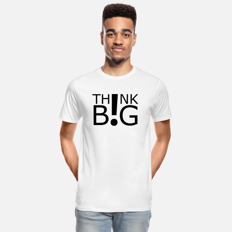"Think Big" Motivational Graphic Design