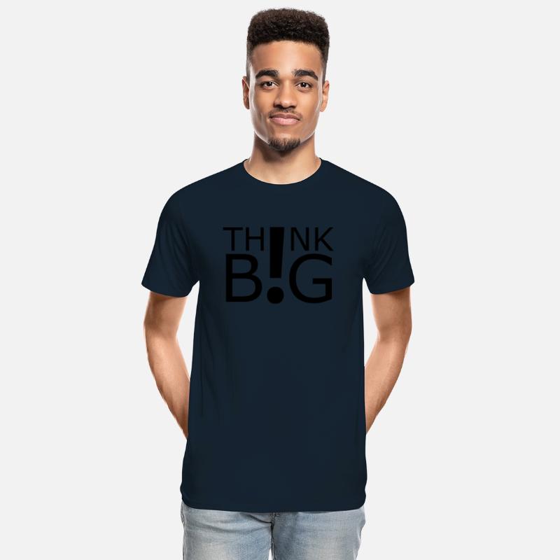 "Think Big" Motivational Graphic Design