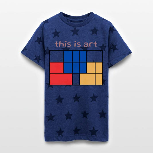"this is art" text design
