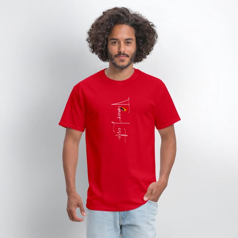 Timor Leste flag Heart Premium