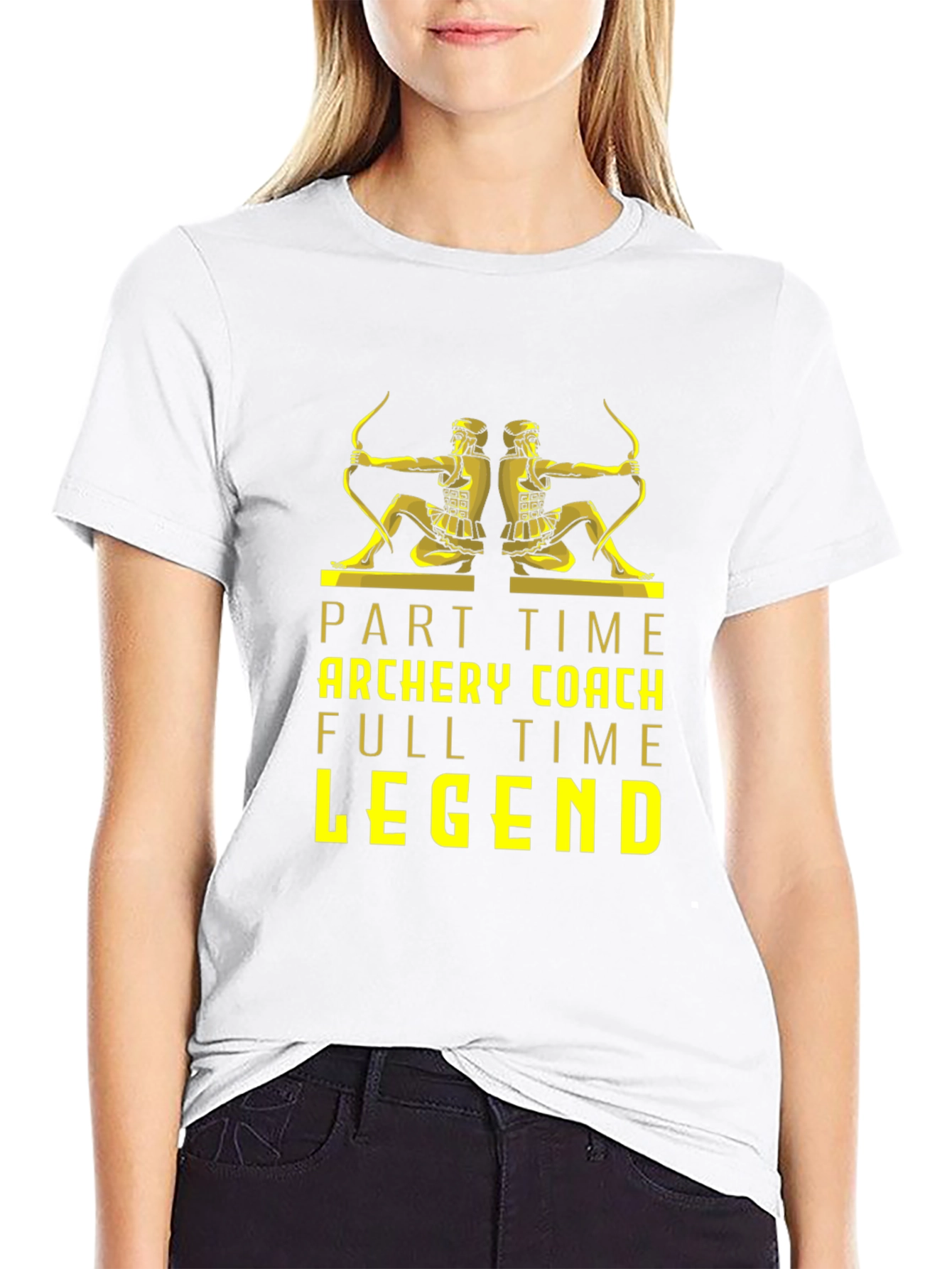 Archery Coach Legend Graphic T-Shirt