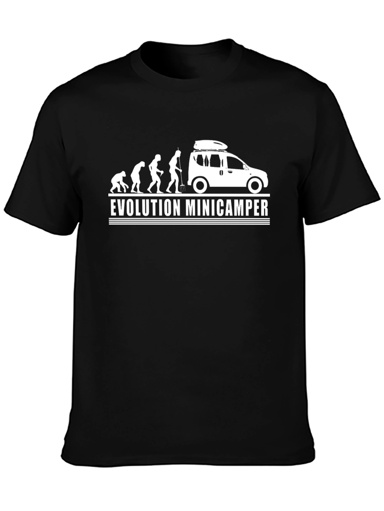 Evolution Minicamper T-Shirt - Black