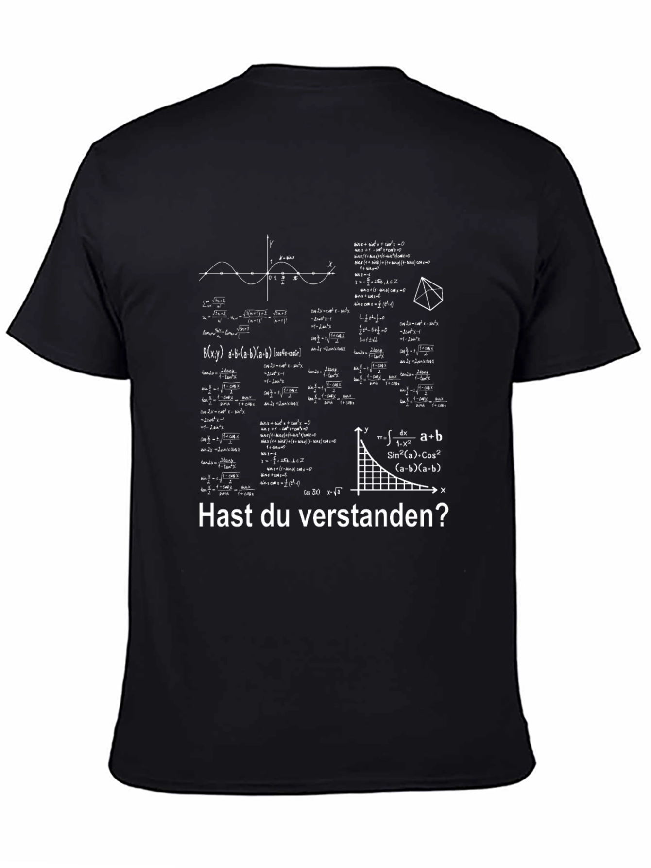 Math Equations Graphic T-Shirt