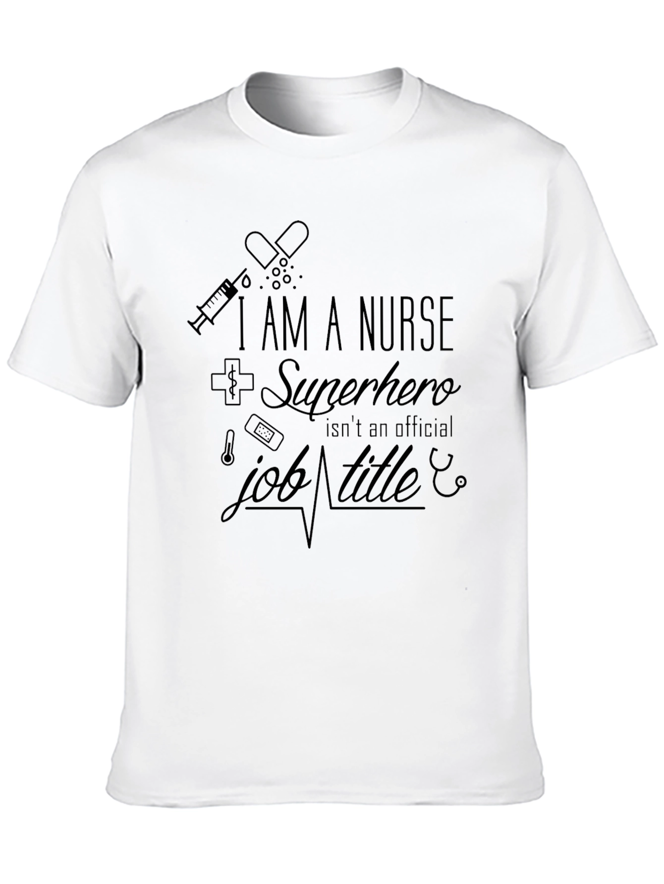 I Am a Nurse Superhero T-Shirt