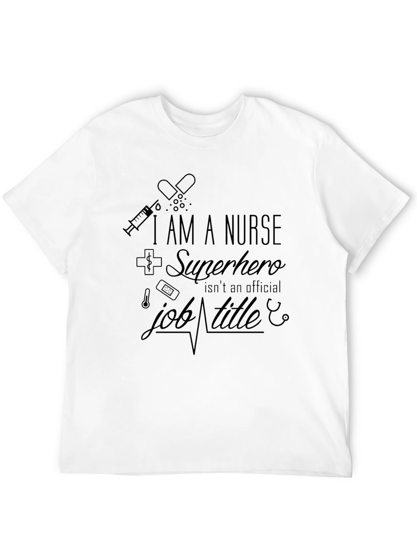I Am a Nurse Superhero T-Shirt