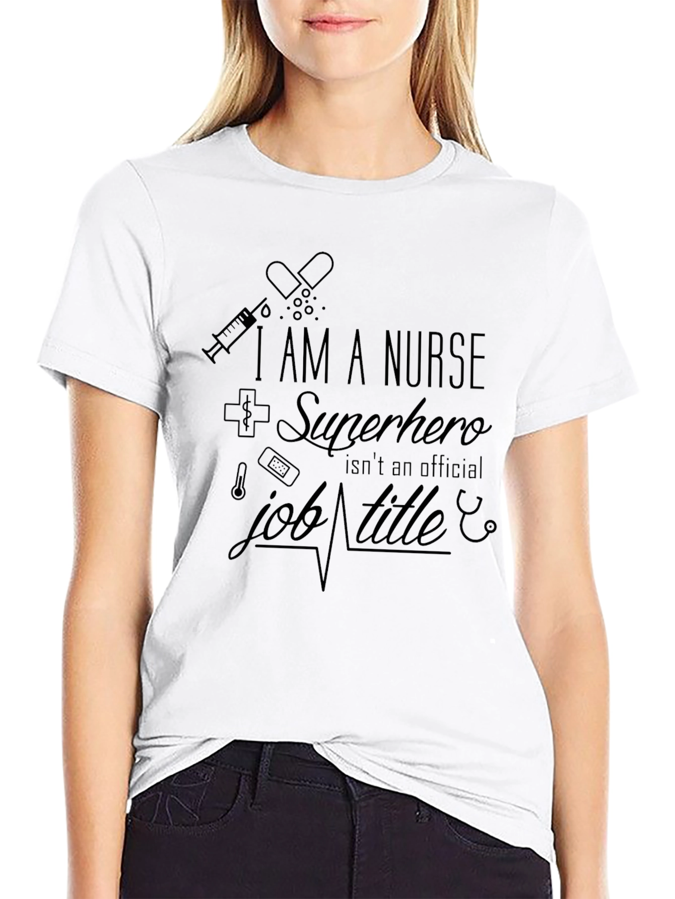 I Am a Nurse Superhero T-Shirt