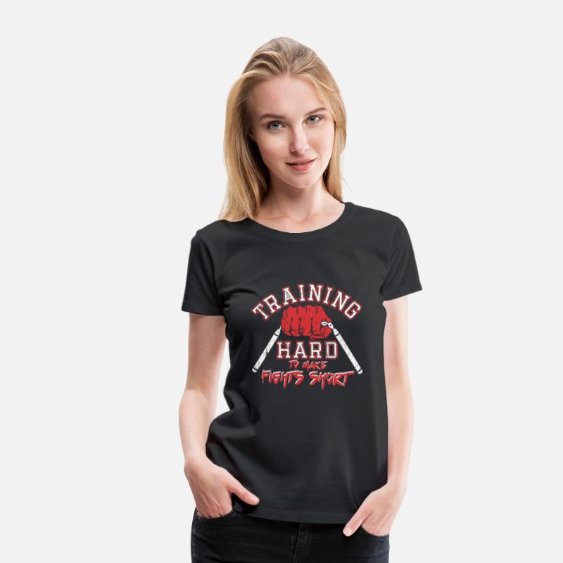 Training hard to make fights short