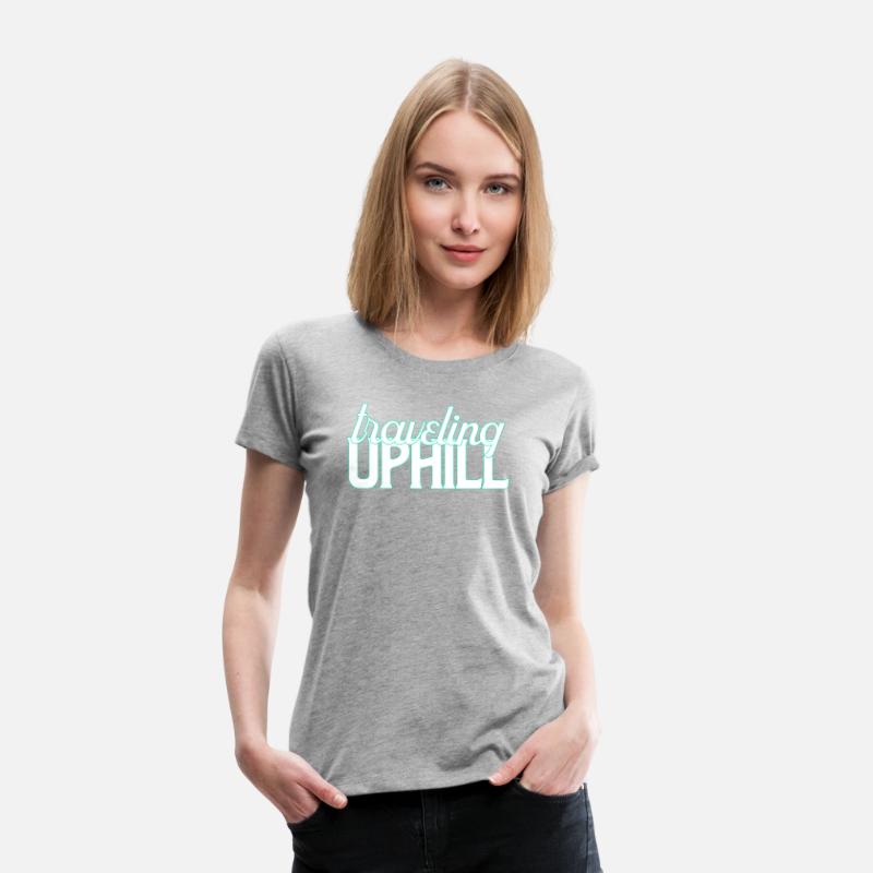 Traveling Uphill. Travel tourist tourism