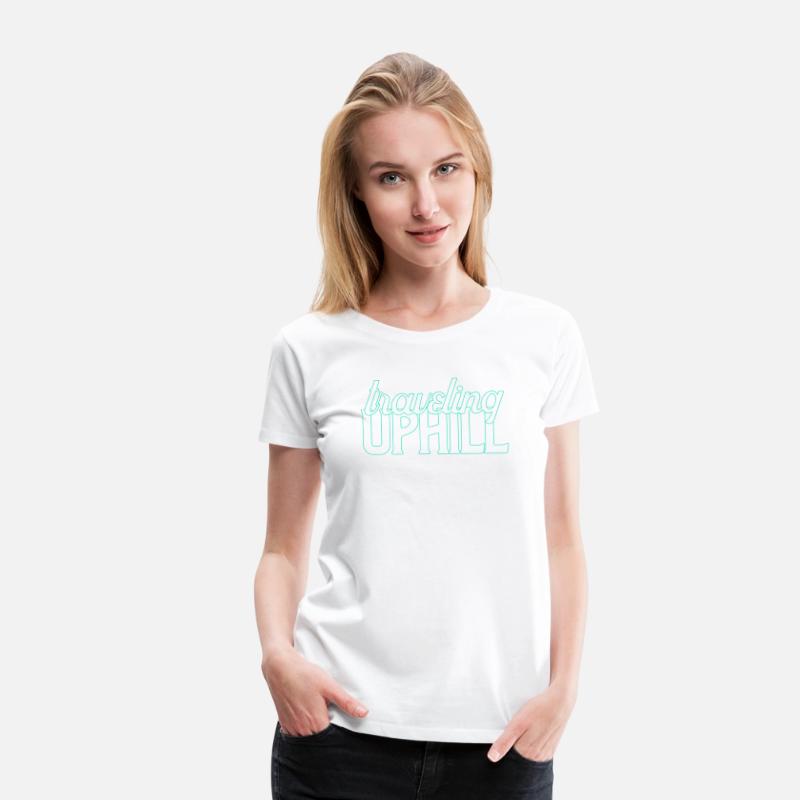 Traveling Uphill. Travel tourist tourism