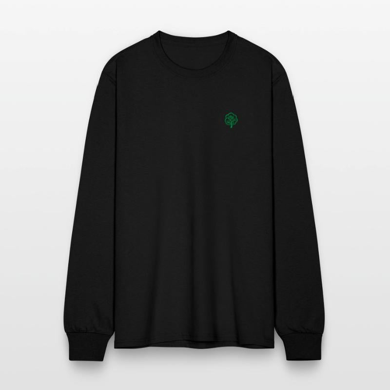 Tree embroidered