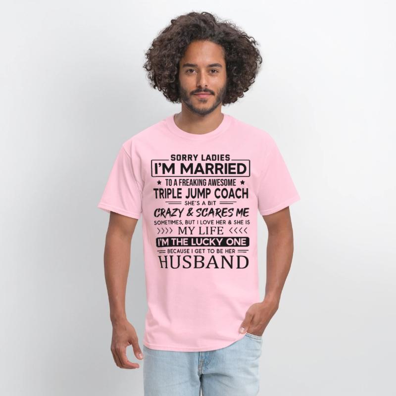 Triple Jump Coach Funny Saying For Husband