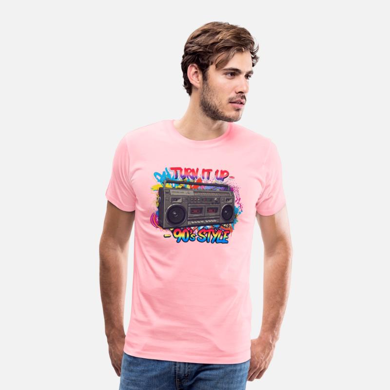 Turn It Up 90s Style Boombox