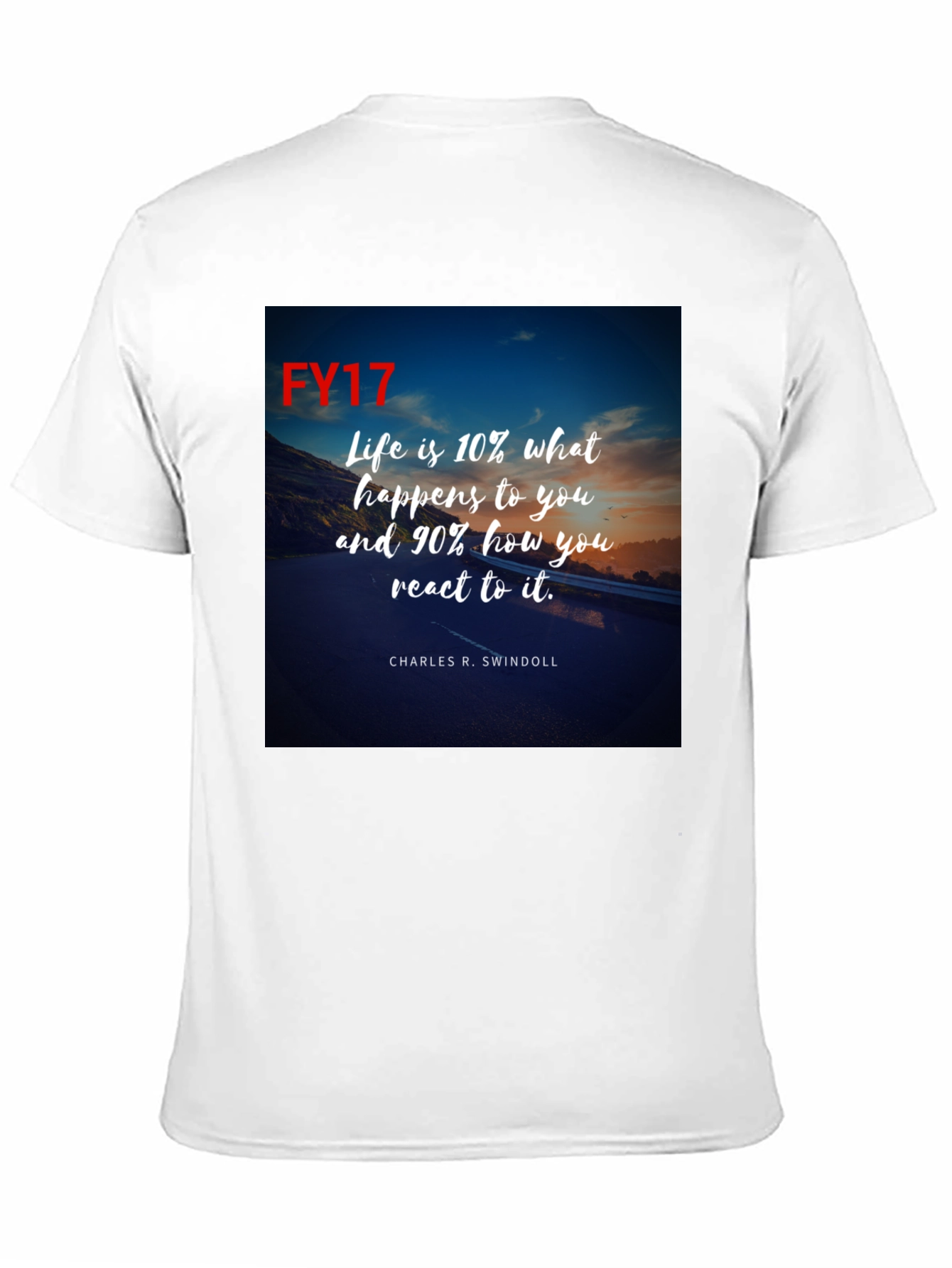 Inspirational Quote Graphic T-Shirt