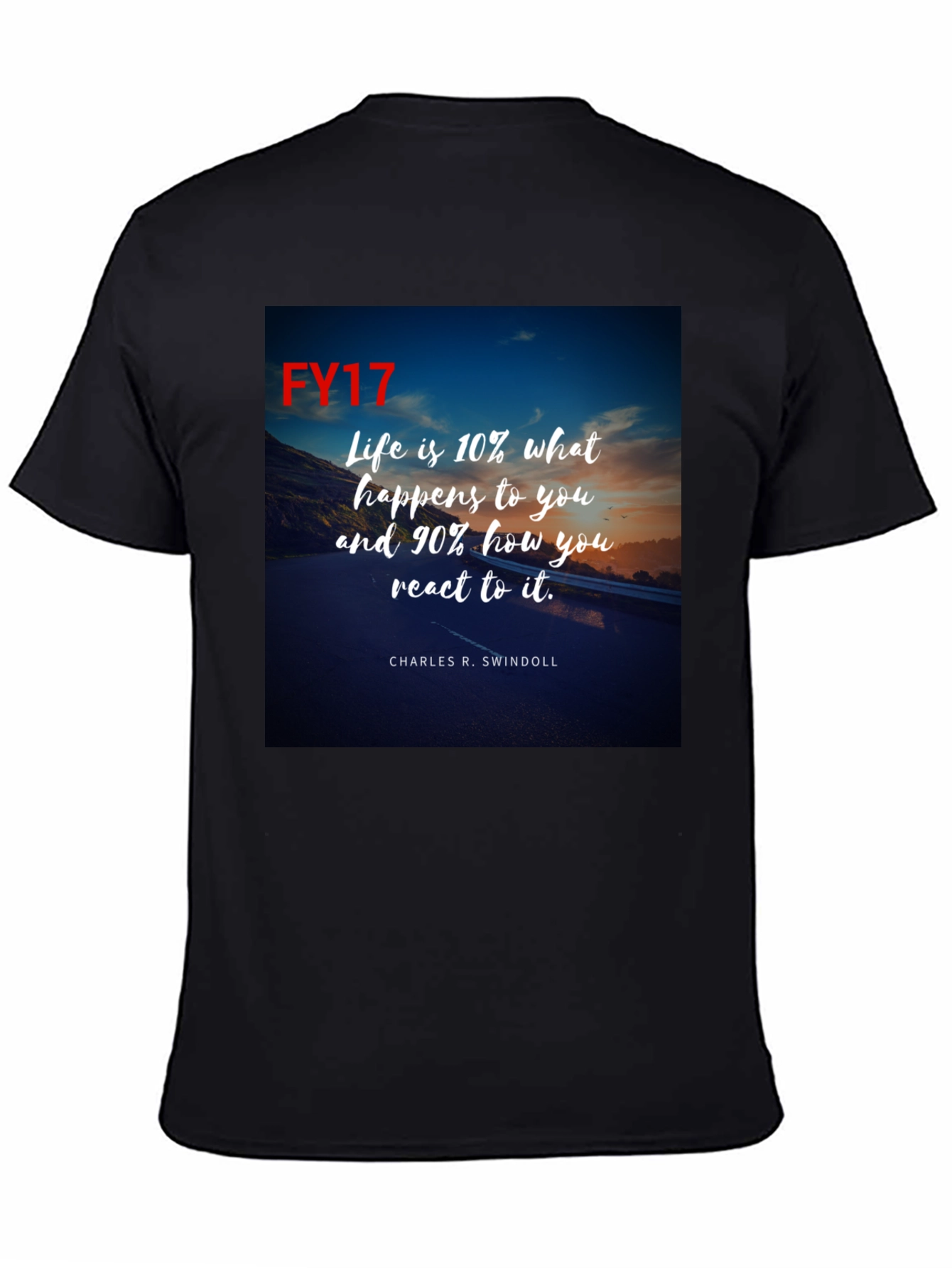 Inspirational Quote Graphic T-Shirt