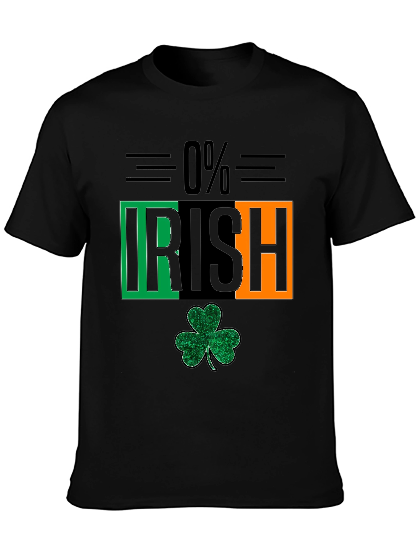0% Irish St. Patricks Day Novelty T-Shirt