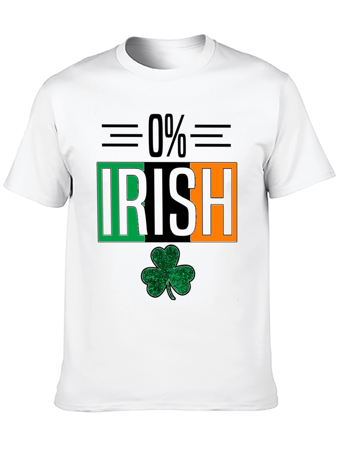 0% Irish St. Patricks Day Novelty T-Shirt