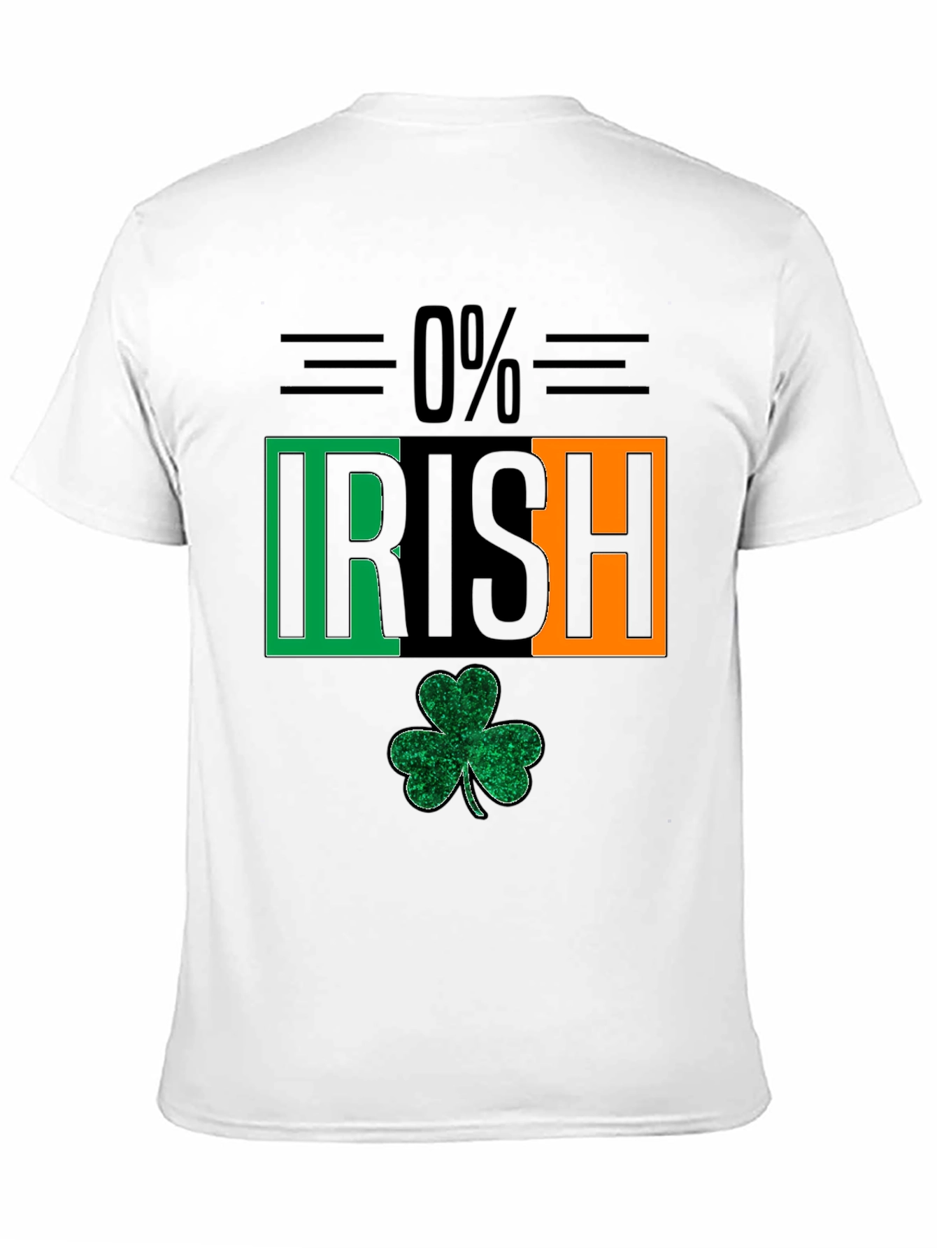 0% Irish St. Patricks Day Novelty T-Shirt