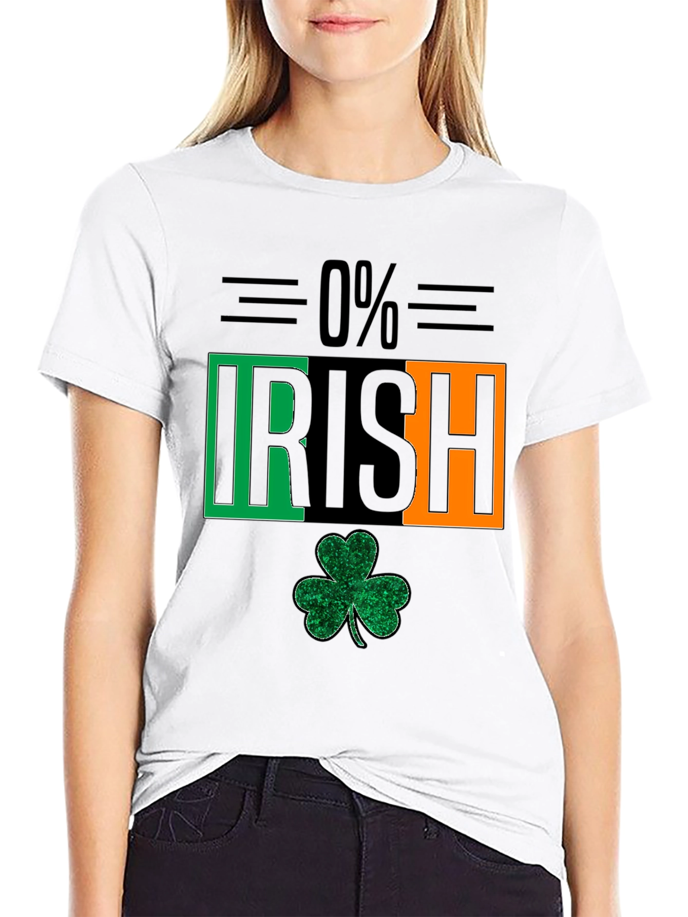 0% Irish St. Patricks Day Novelty T-Shirt