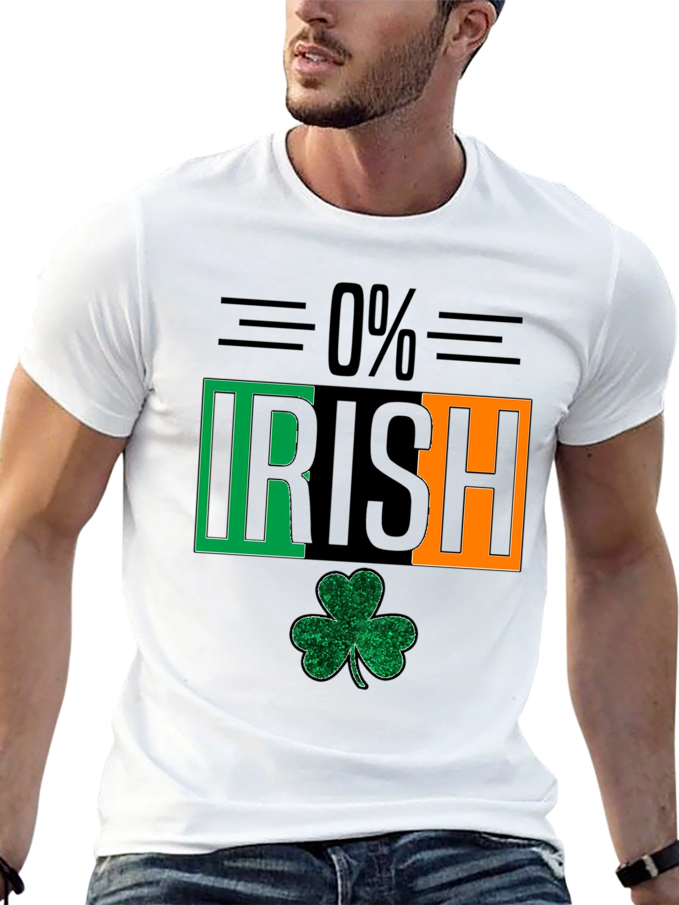 0% Irish St. Patricks Day Novelty T-Shirt