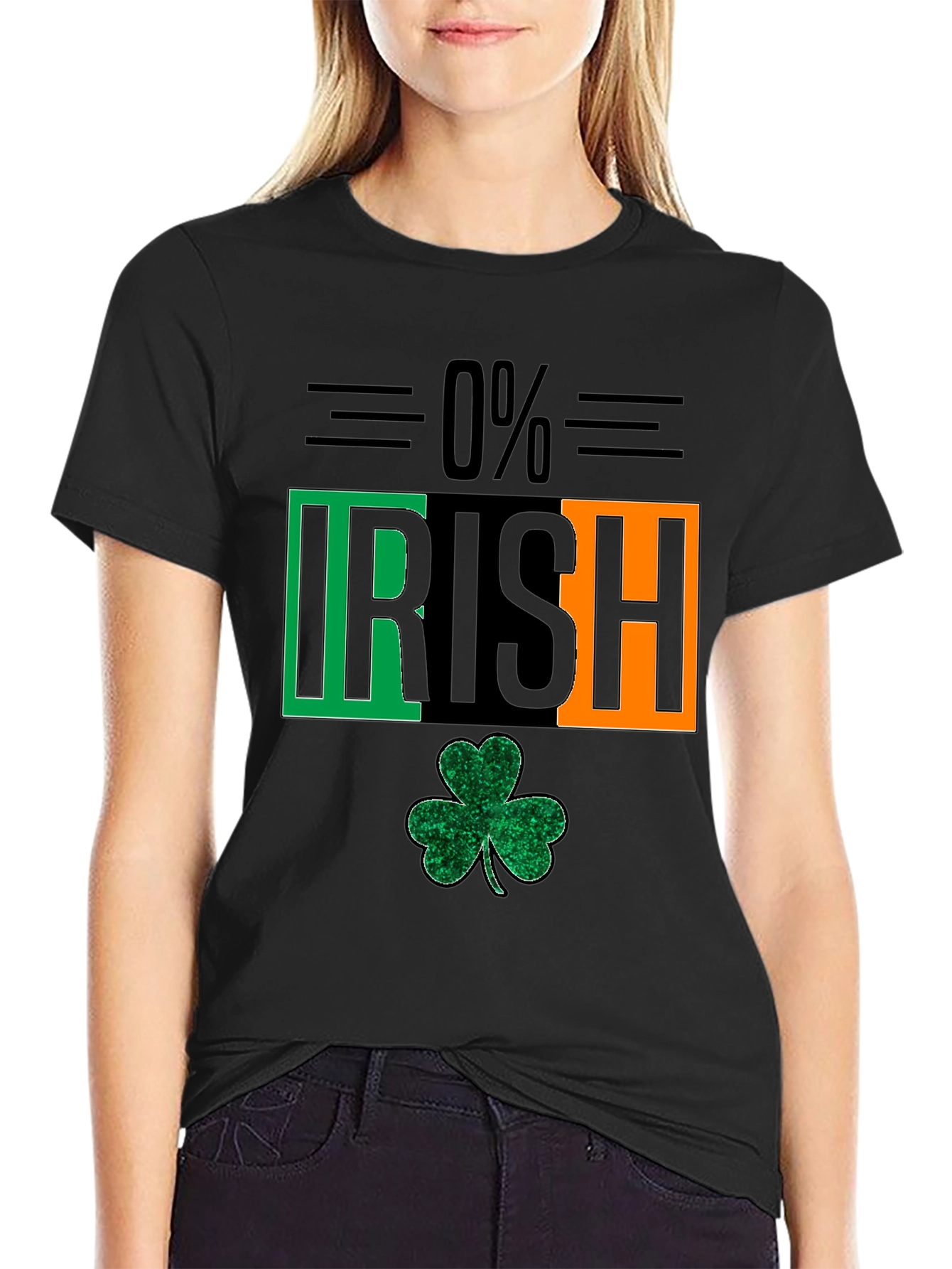 0% Irish St. Patricks Day Novelty T-Shirt