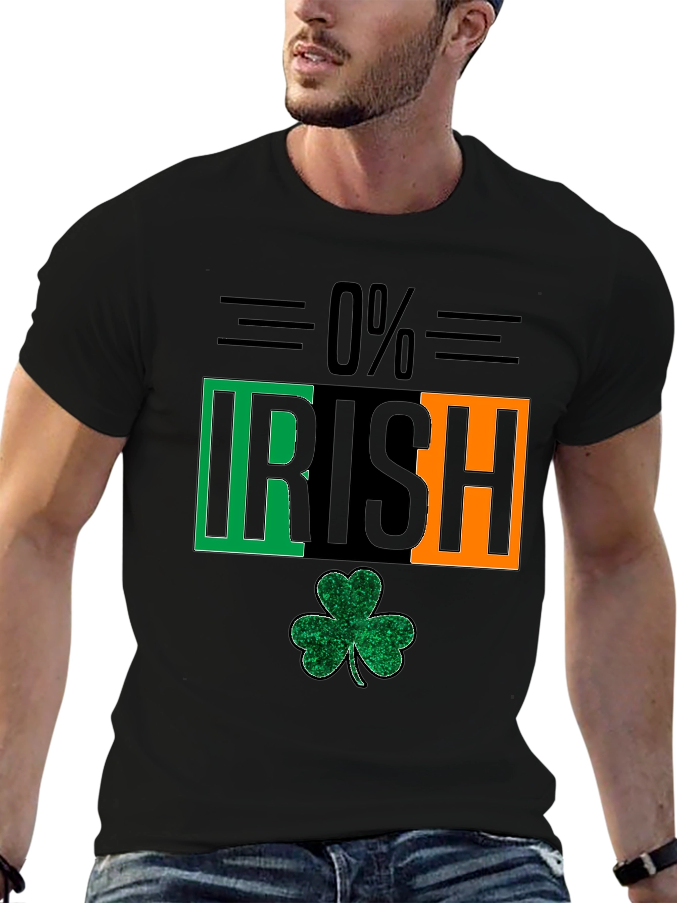 0% Irish St. Patricks Day Novelty T-Shirt