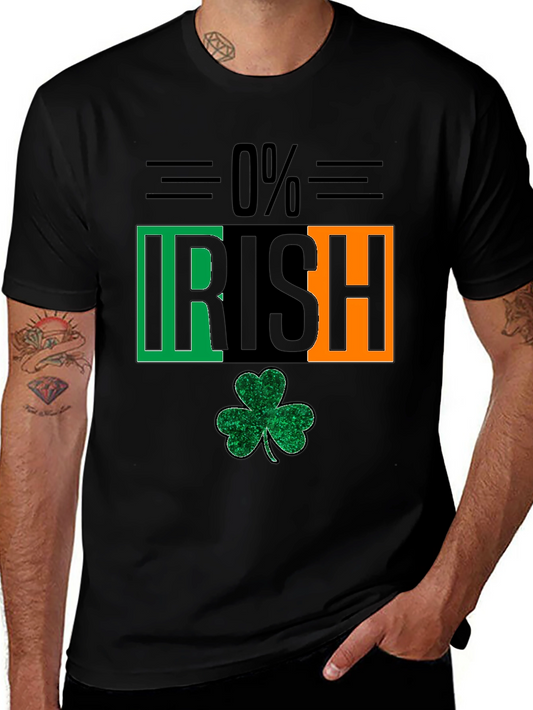 0% Irish St. Patricks Day Novelty T-Shirt