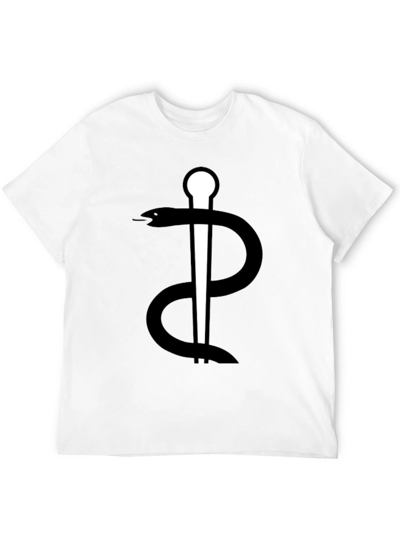Caduceus Graphic Tee - Medical Symbol T-Shirt