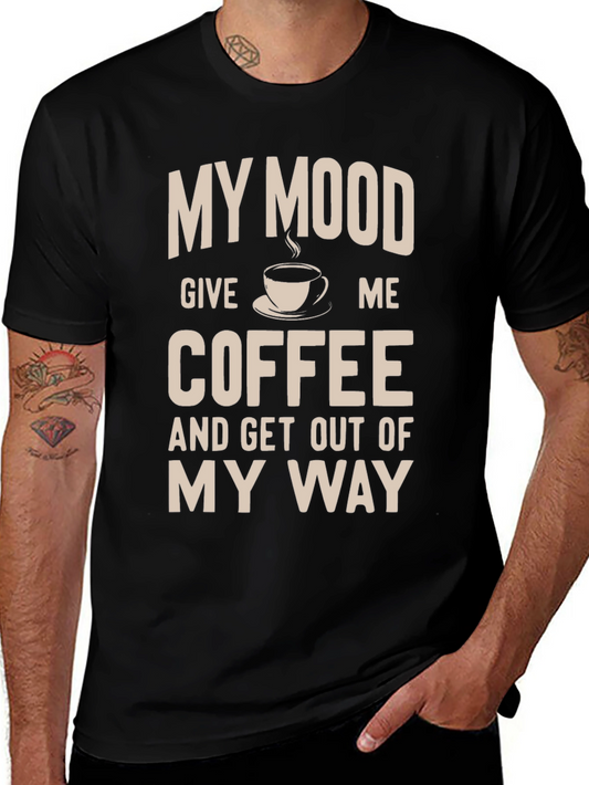 My Mood Coffee Graphic Tee