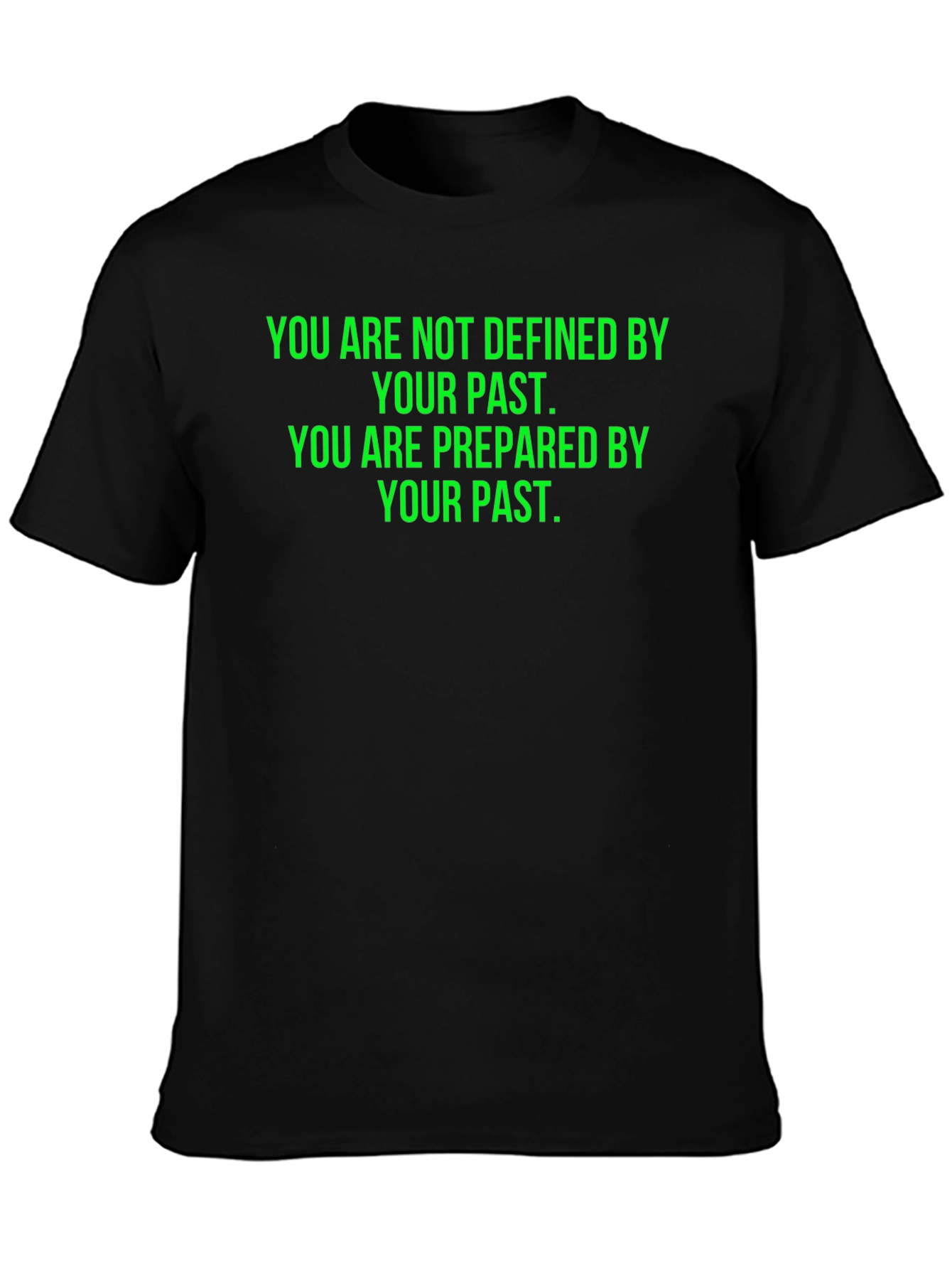 Defined By The Past T-Shirt - Motivational Tee