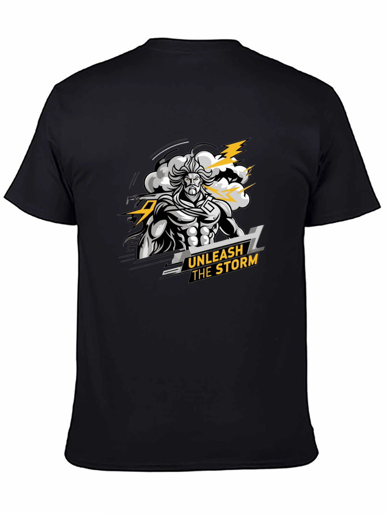 Unleash The Storm Graphic Print T-Shirt