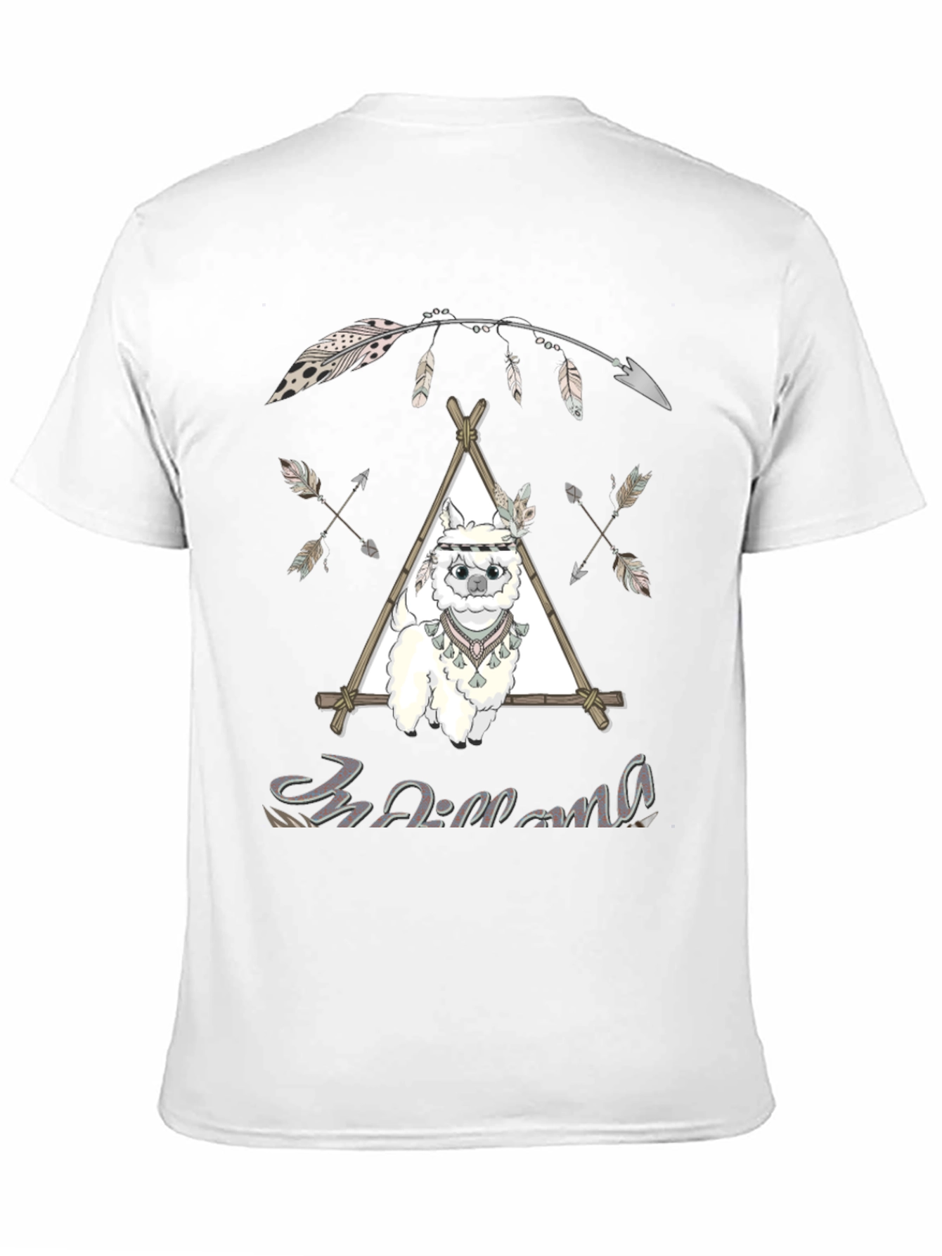 Llama Teepee T-Shirt