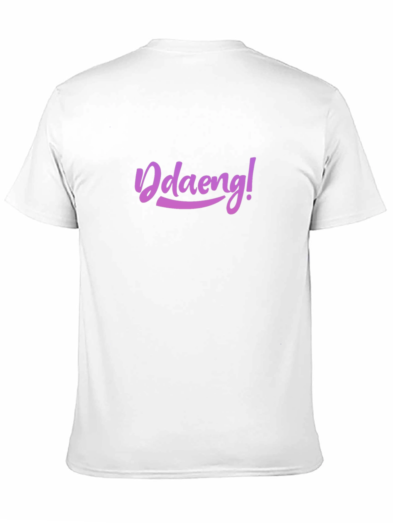 Stylish Black Tee - Ddaeng! Design