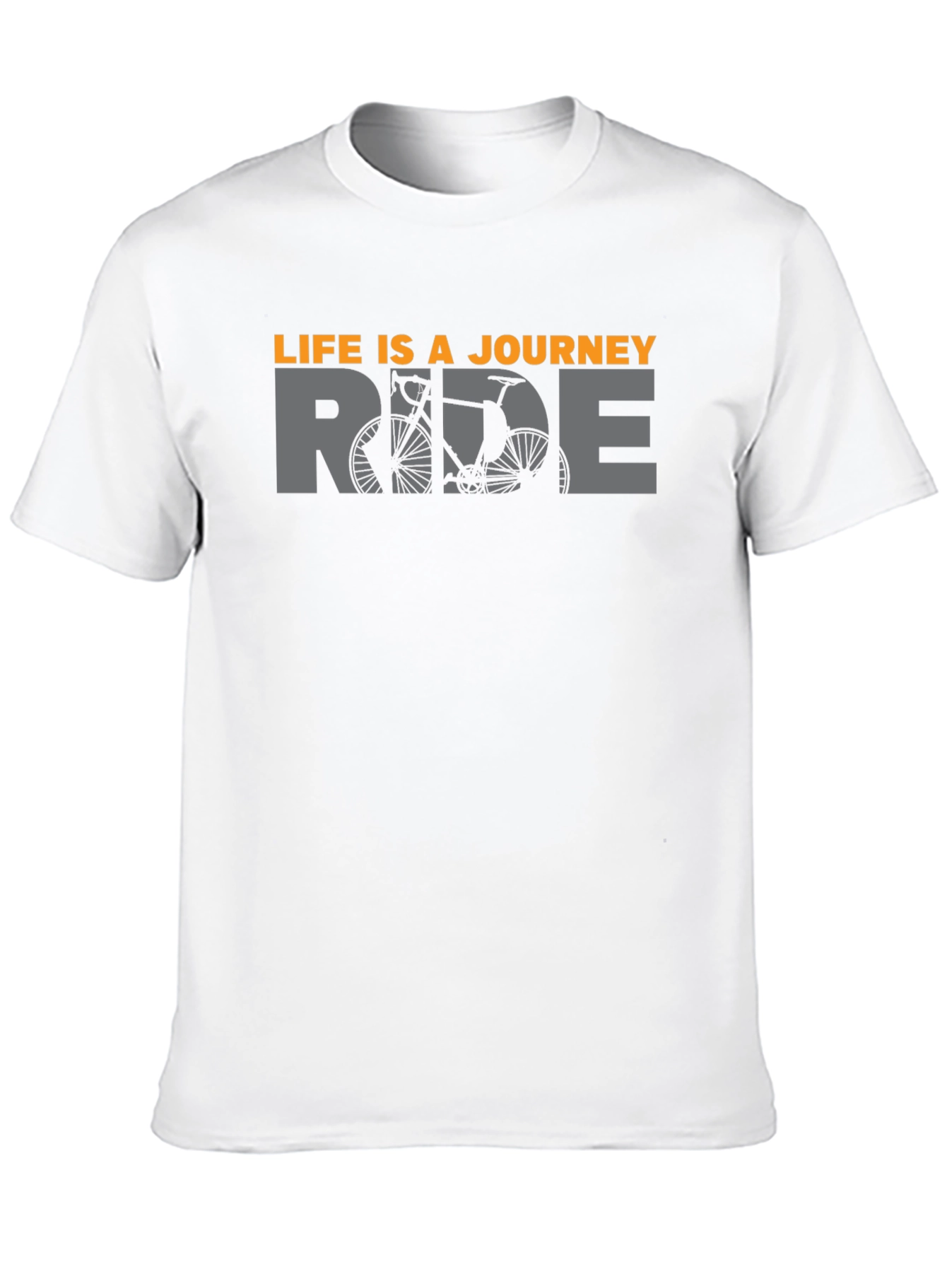 Life is a Journey Ride Bicycle T-Shirt