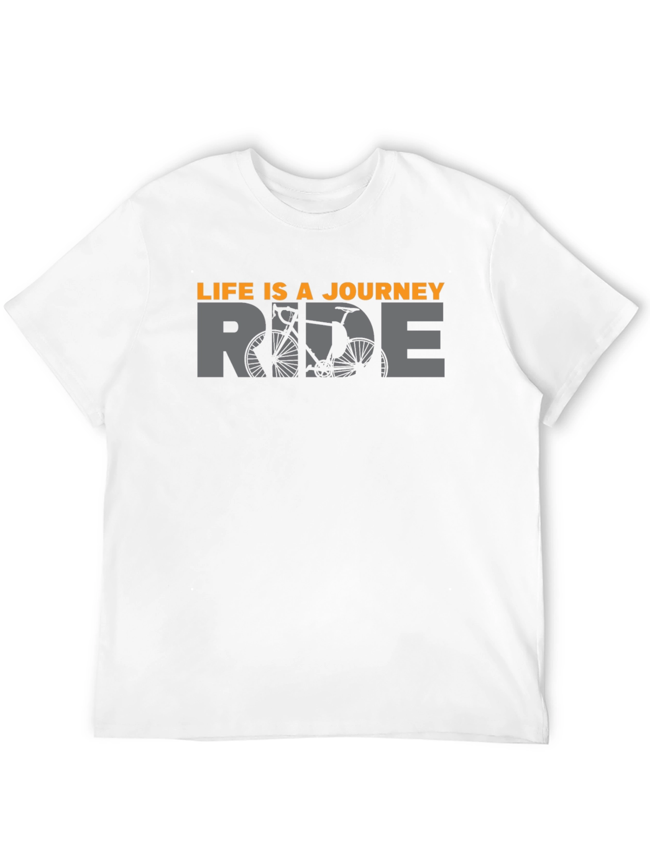 Life is a Journey Ride Bicycle T-Shirt