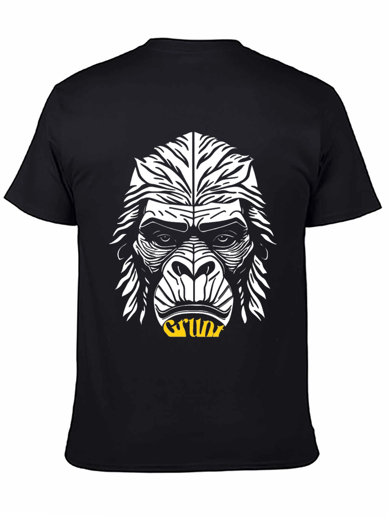 Grunt Gorilla Graphic Tee - Black