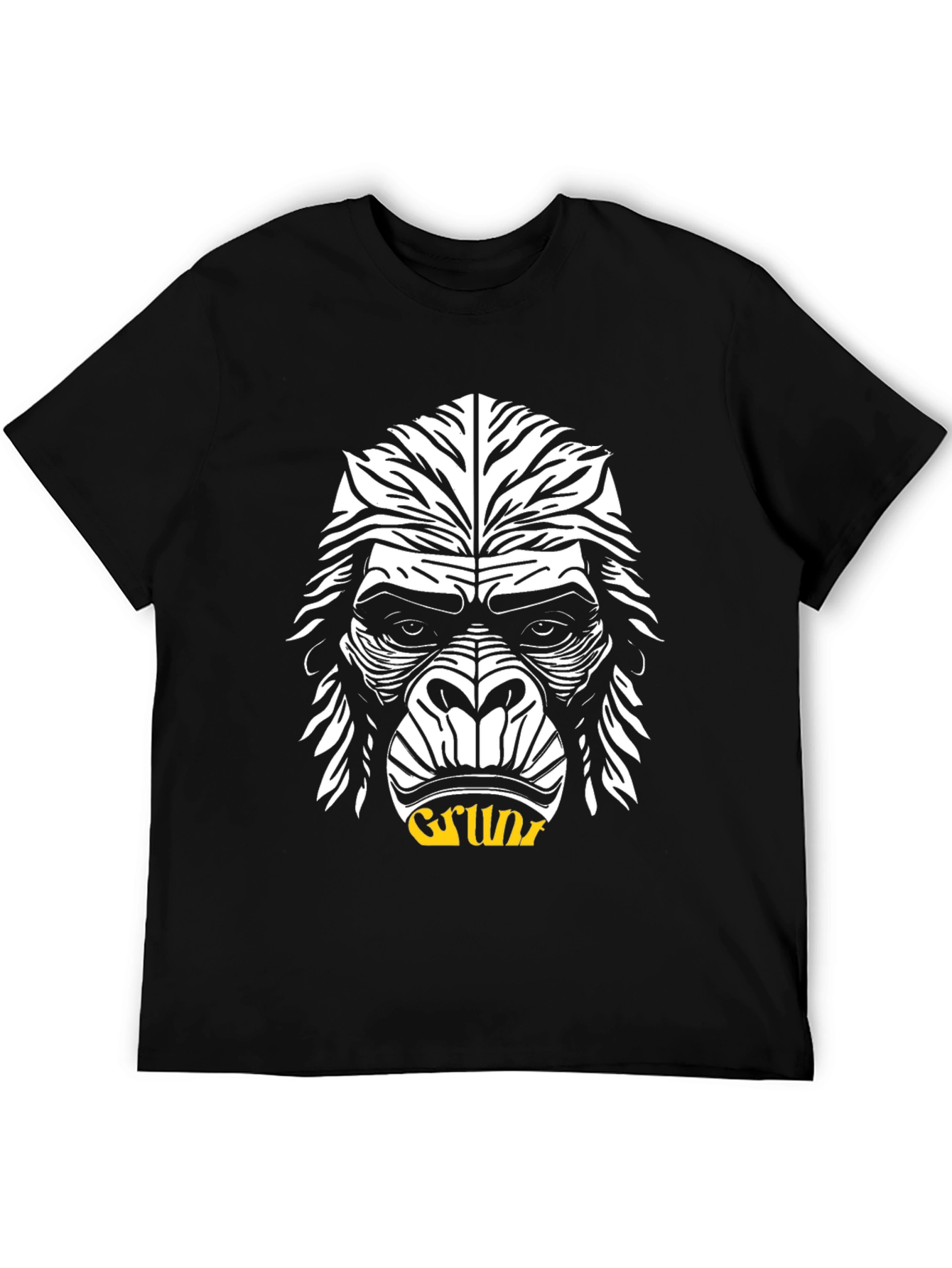 Grunt Gorilla Graphic Tee - Black