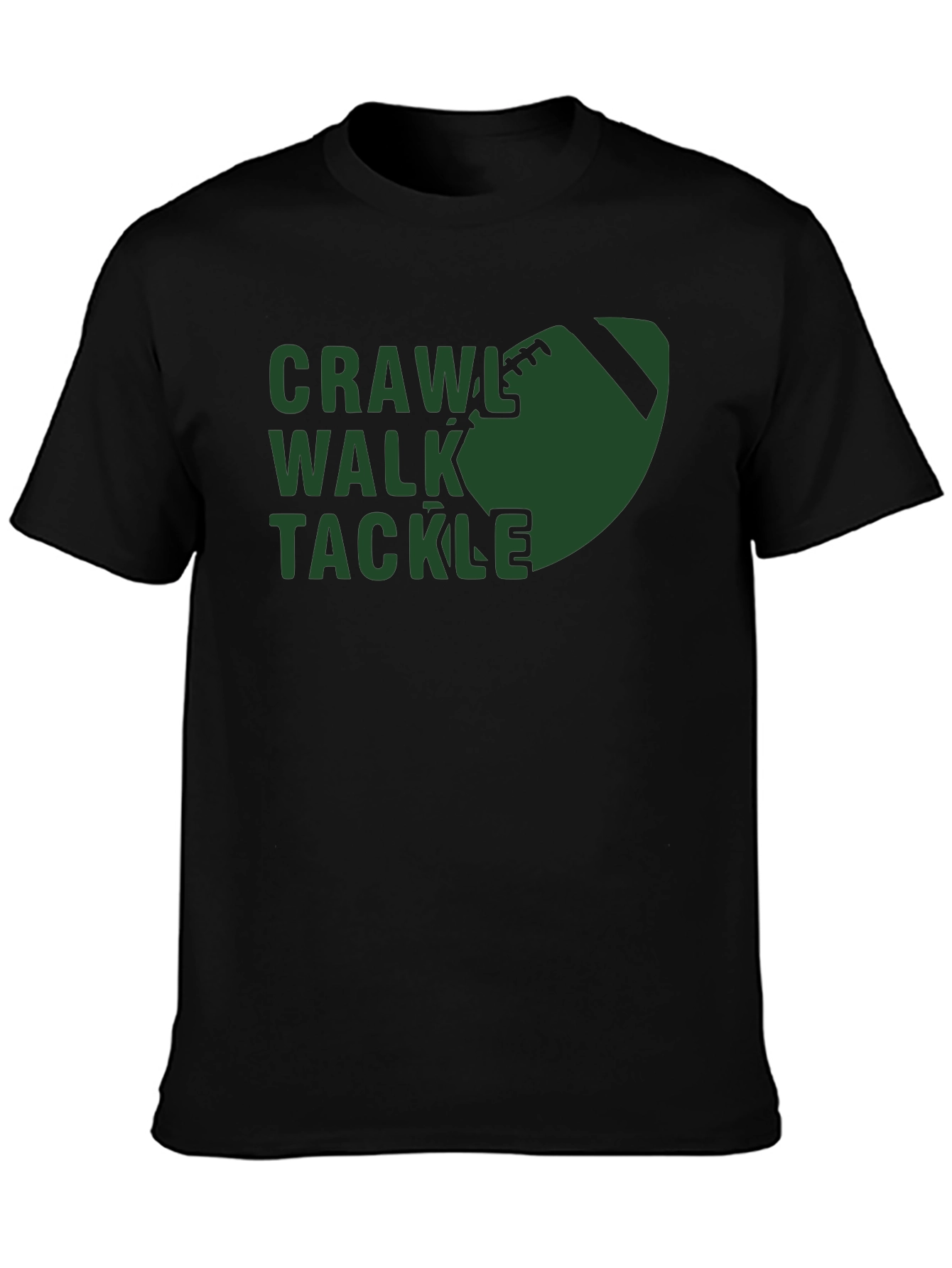 Crawl Walk Tackle Football T-Shirt